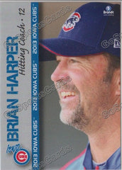 2016 Iowa Cubs Brian Harper – Go Sports Cards