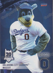 2021 Oklahoma City Dodgers Brooklyn Mascot