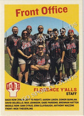 2021 Florence Y'alls Front Office Staff – Go Sports Cards