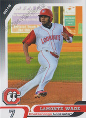 Left fielder LaMonte Wade off to solid season for the Lookouts