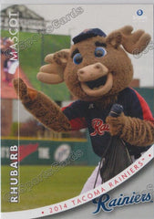 Rhubarb the Reindeer, Mascot of the Tacoma Rainiers, the fa…