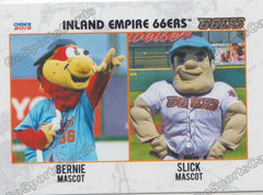 2016 Inland Empire 66ers (Class A-Los Angeles Angels) Mascot Bernie