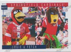 2023 Springfield Cardinals Louie Fetch Mascot – Go Sports Cards