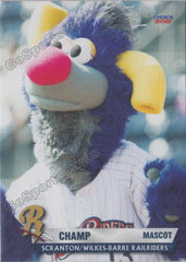 2023 Scranton Wilkes Barre RailRiders Champ Mascot