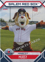 2013 Salem Red Sox Mascot Mugsy