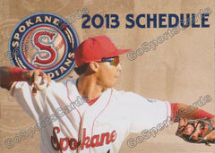 2022 Spokane Indians Pocket Schedule (Mascot) – Go Sports Cards