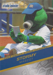 Omaha, NE, USA. 07th Sep, 2015. Omaha Storm Chasers mascot Stormy