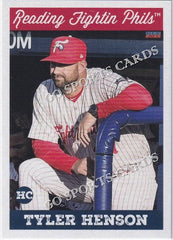 2023 Reading Fightin Phils 2nd Tyler Henson – Go Sports Cards