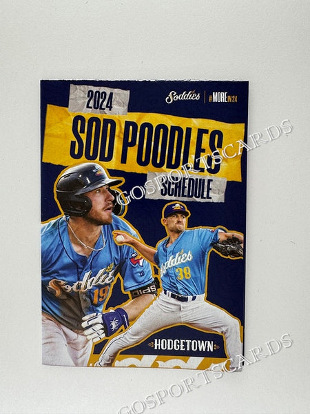 2024 Amarillo Sod Poodles Pocket Schedule