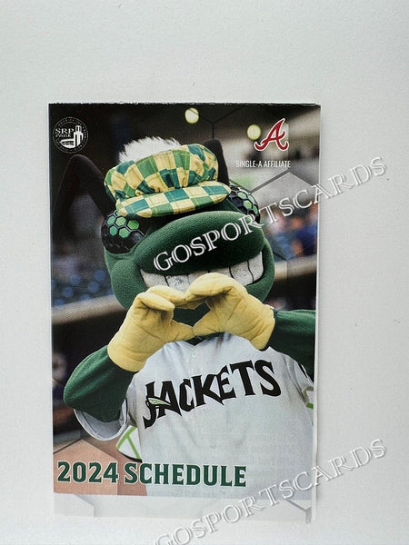 2024 Augusta GreenJackets Pocket Schedule