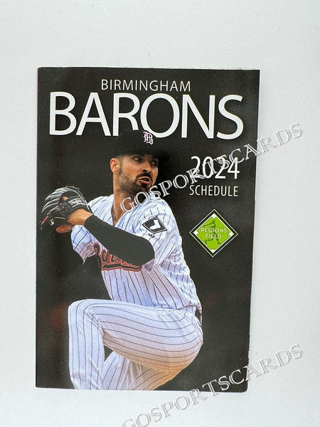 2024 Birmingham Barons Pocket Schedule