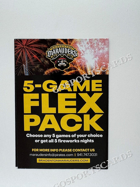 2024 Bradenton Marauders Pocket Schedule