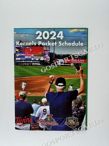 2024 Cedar Rapids Kernels Pocket Schedule