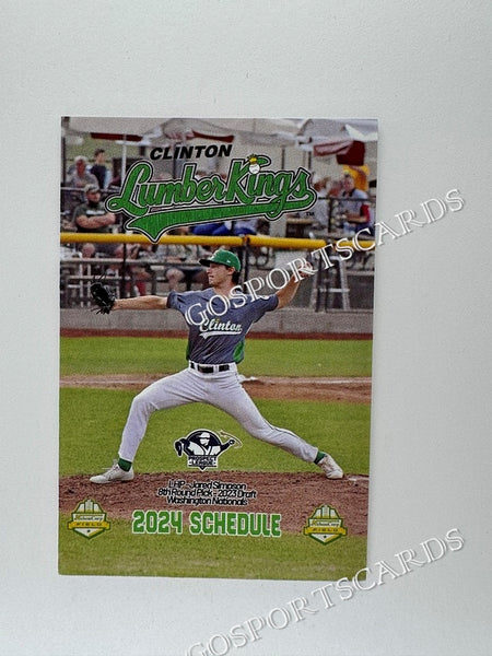 2024 Clinton LumberKings Pocket Schedule