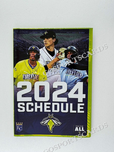 2024 Columbia Fireflies Pocket Schedule