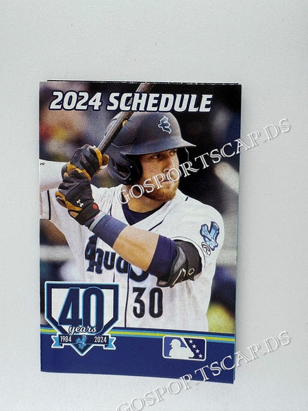 2024 Everett AquaSox Pocket Schedule