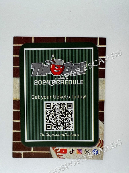 2024 Fort Wayne TinCaps Pocket Schedule