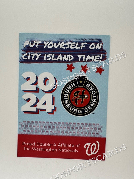 2024 Harrisburg Senators Pocket Schedule