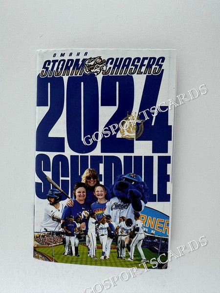 2024 Omaha Storm Chasers Pocket Schedule