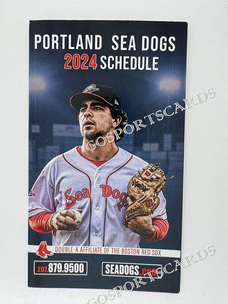 2024 Portland Sea Dogs Pocket Schedule