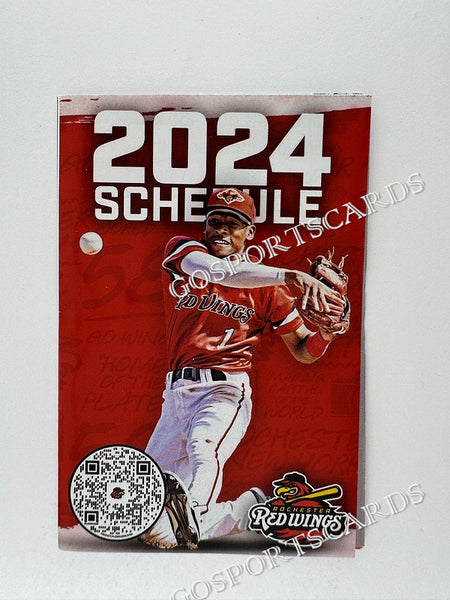 2024 Rochester Red Wings Pocket Schedule