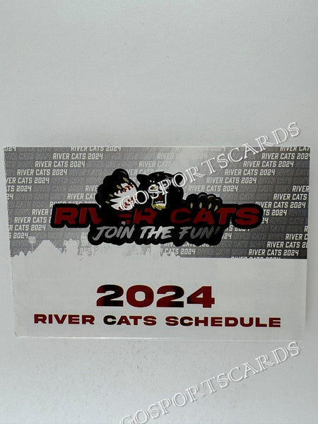 2024 Sacramento River Cats Pocket Schedule