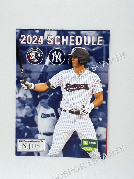 2024 Somerset Patriots Pocket Schedule