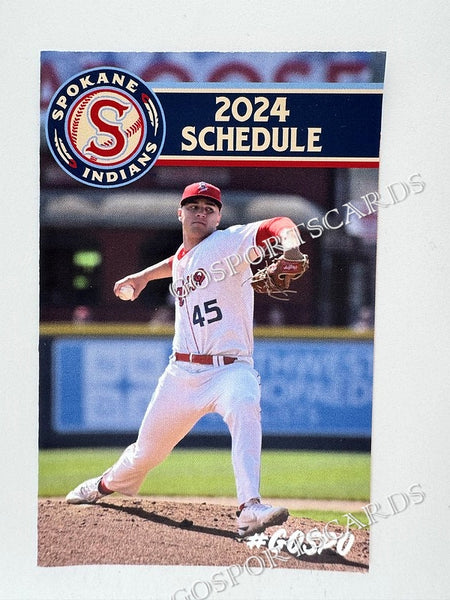 2024 Spokane Indians Pocket Schedule