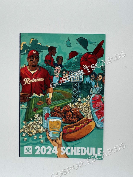 2024 Tacoma Rainiers Pocket Schedule