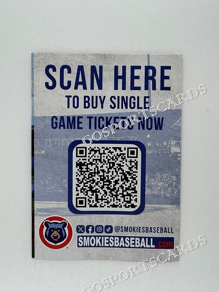 2024 Tennessee Smokies Pocket Schedule