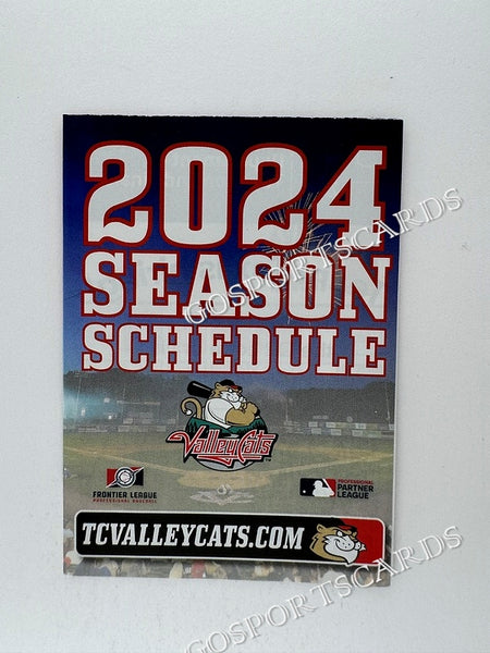 2024 Tri City ValleyCats Pocket Schedule