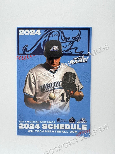 2024 West Michigan Whitecaps Pocket Schedule