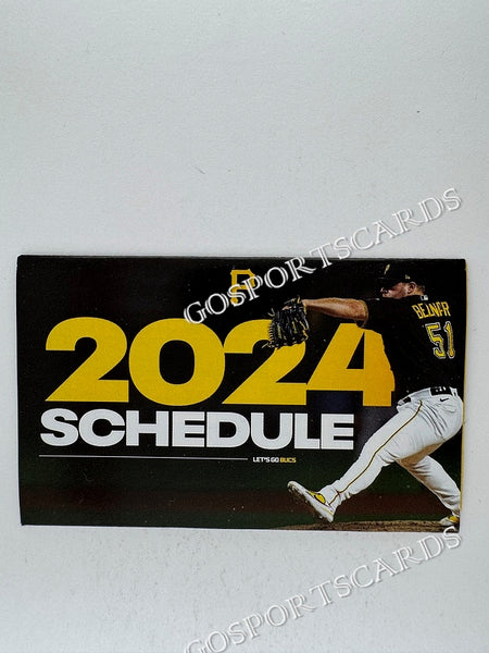 2024 Pittsburgh Pirates Pocket Schedule