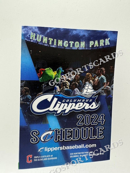 2024 Columbus Clippers Pocket Schedule