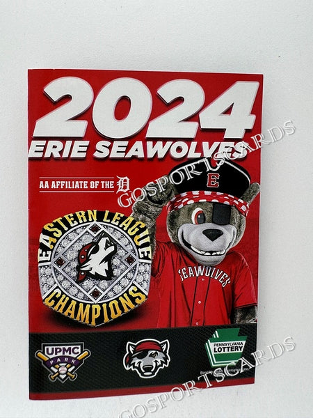 2024 Erie Seawolves Pocket Schedule