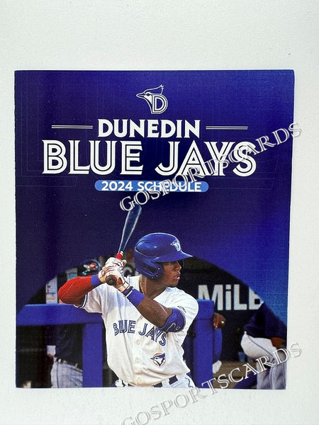 2024 Dunedin Blue Jays Pocket Schedule