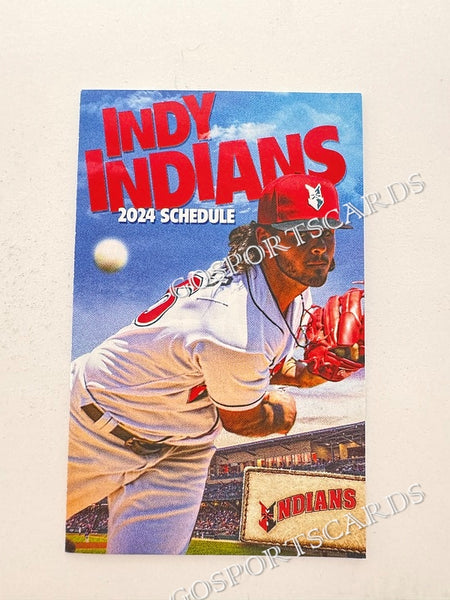 2024 Indianapolis Indians Pocket Schedule