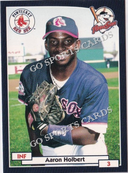 2000 Pawtucket Red Sox Aaron Holbert