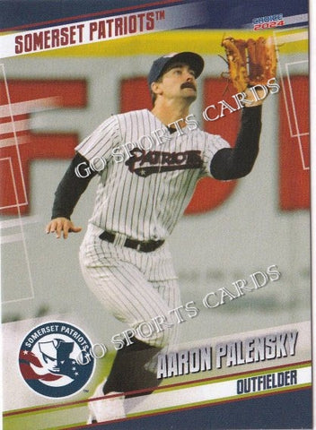 2024 Somerset Patriots Aaron Palensky