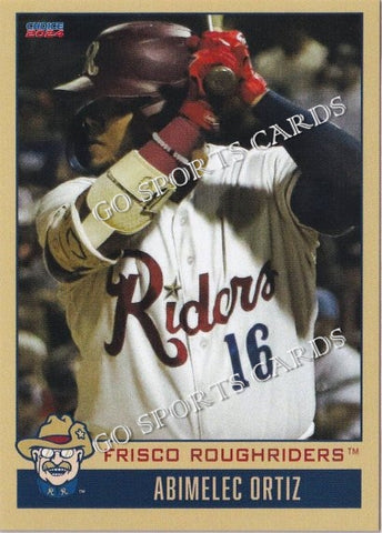 2024 Frisco RoughRiders Abimelec Ortiz