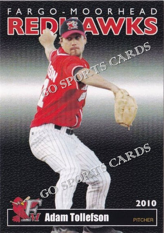 2010 Fargo Moorhead RedHawks Adam Tollefson