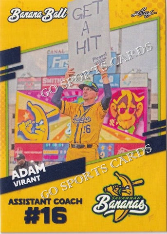 2024 Savannah Bananas Adam Virant