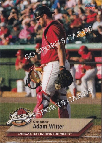 2010 Lancaster Barnstormers Adam Witter