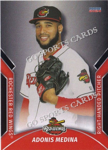 2024 Rochester Red Wings Adonis Medina