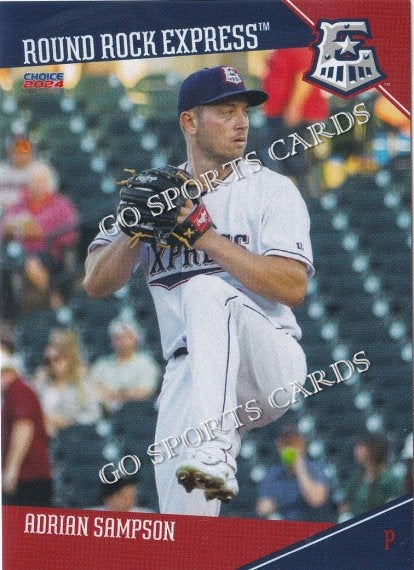 2024 Round Rock Express Adrian Sampson