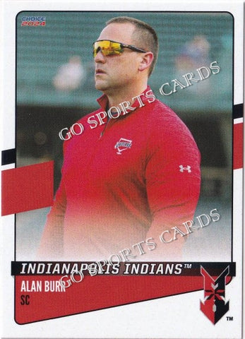 2024 Indianapolis Indians Alan Burr