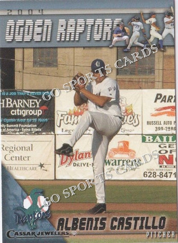 2004 Ogden Raptors Albenis Castillo