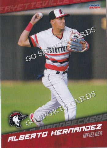 2024 Fayetteville Woodpeckers Alberto Hernandez