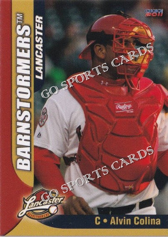 2011 Lancaster Barnstormers Alvin Colina