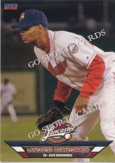 2006 Lancaster Barnstormers Alex Hernandez